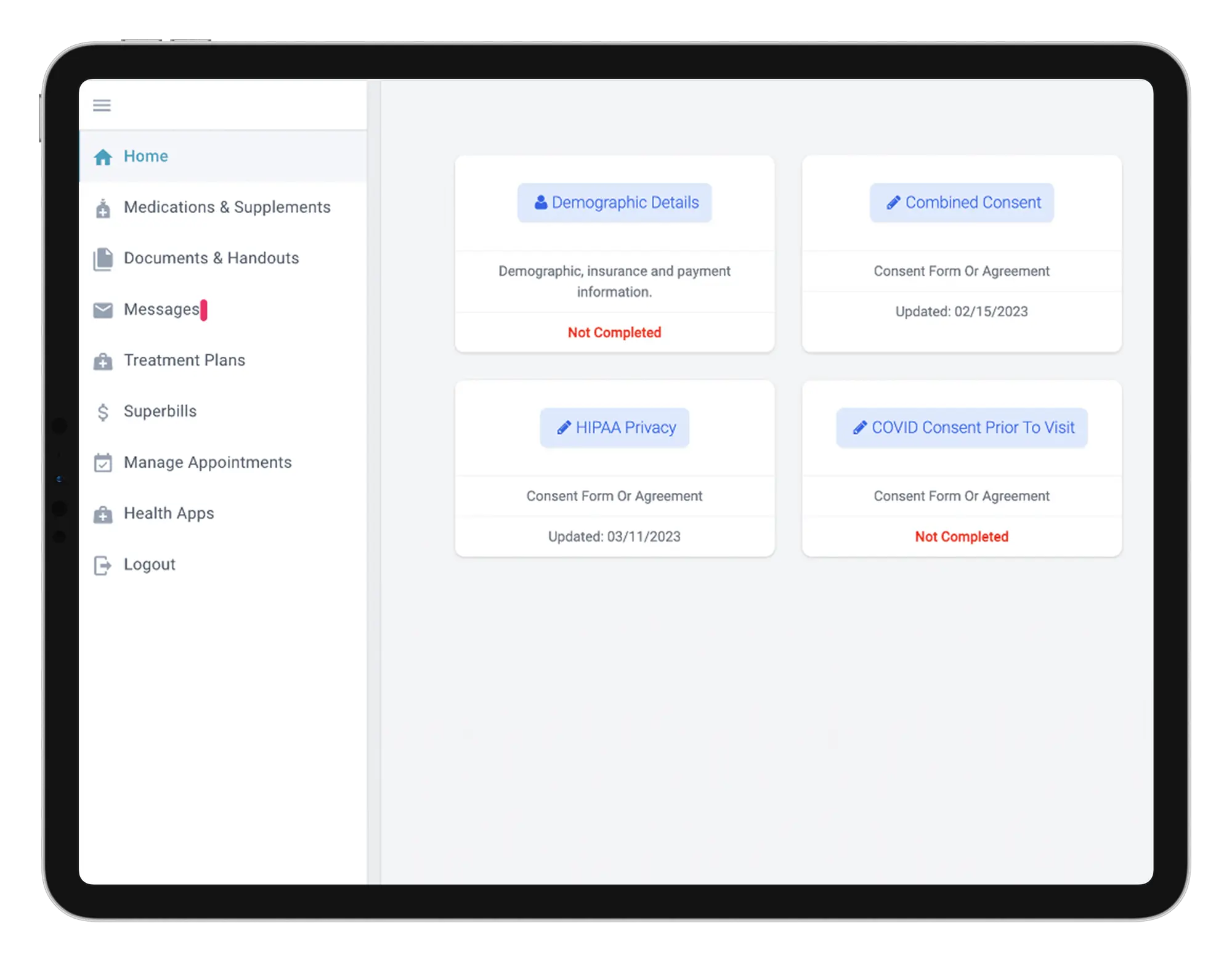 Patient Engagement with Kiosk, Patient Portal, Email, Text